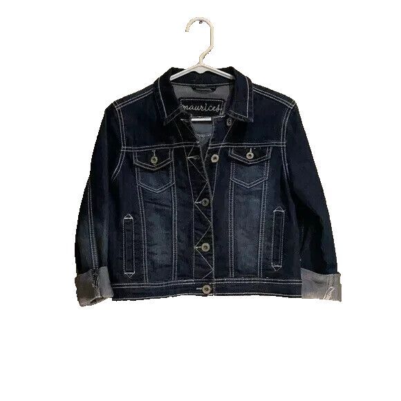 Maurices Jackets & Blazers - Maurices Jean Jacket, size‎ large womens western light weight  Denim